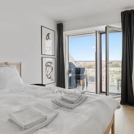 Appartement Designers Penthouse In The Clouds Århus