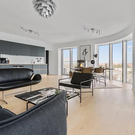 Designers Penthouse In The Clouds Århus