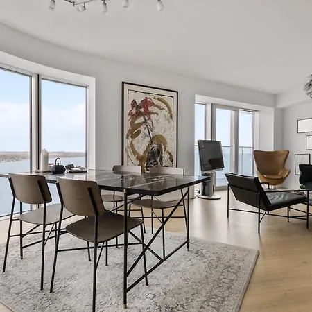 Designers Penthouse In The Clouds Apartment Aarhus